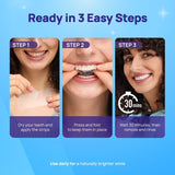 Whitebite Pro – résultats progressifs après une courte routine.