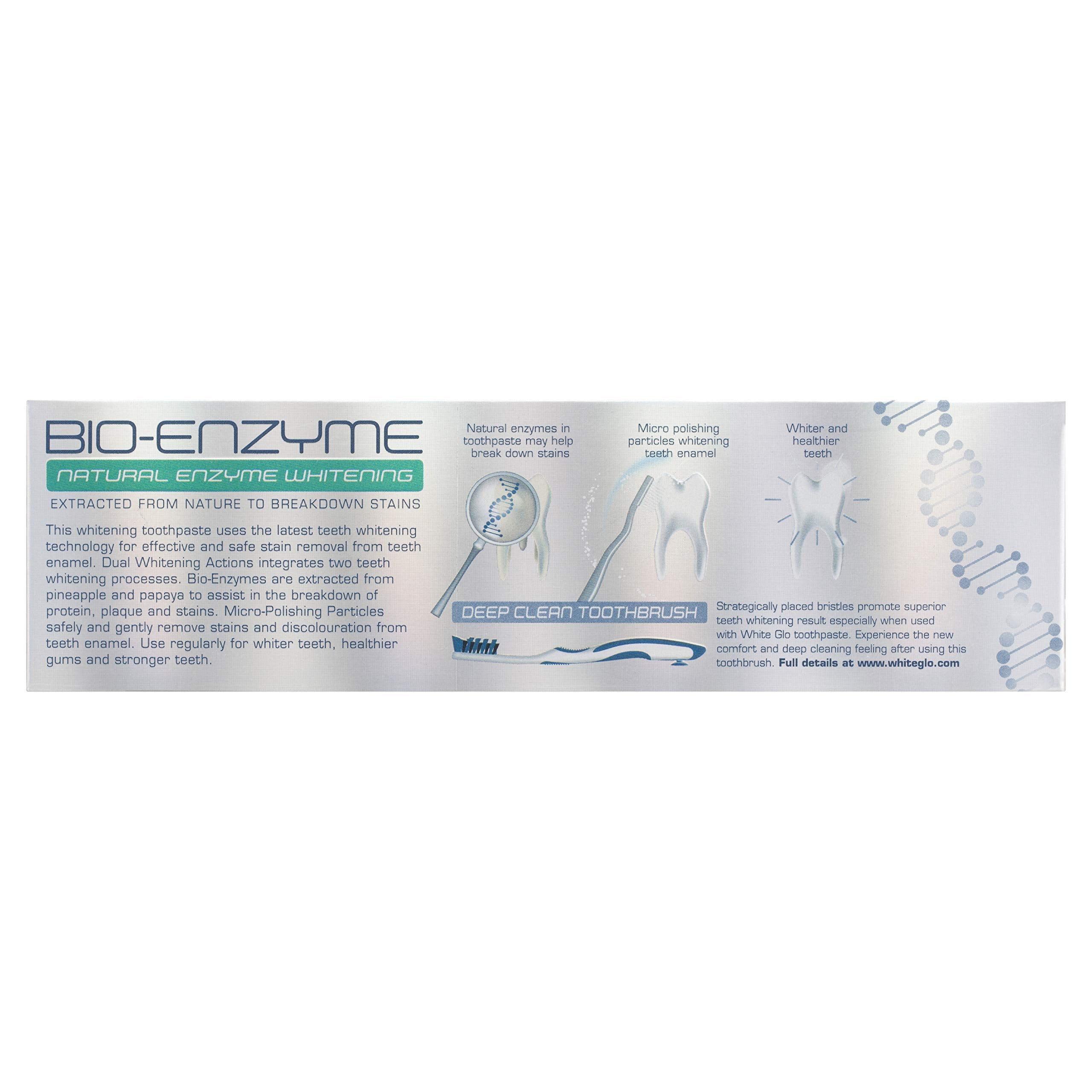 Enzymes naturelles White Glo Bioenzyme, action ciblée sur les taches.