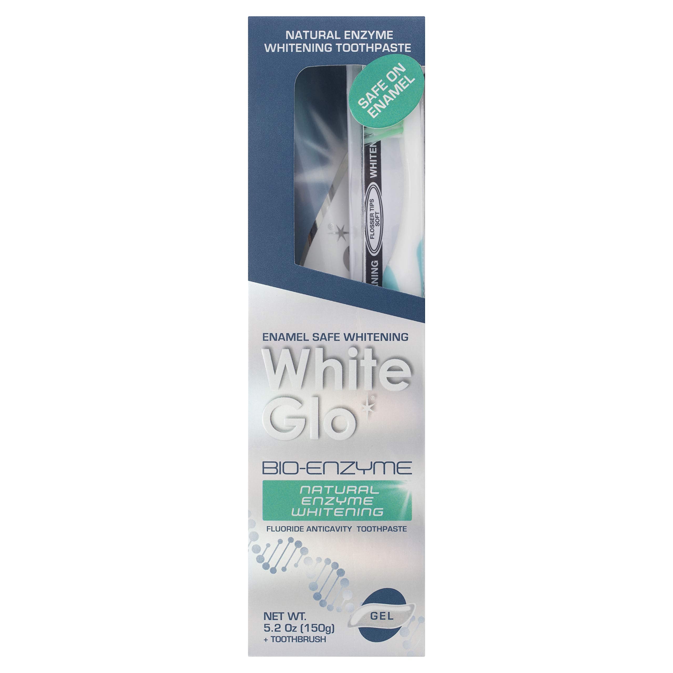 Sourire White Glo, sensation de fraîcheur et brillance.
