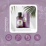 White Naturals Patchouli, mélange DIY pour cosmétiques faits maison.