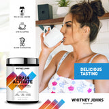 Whitney Johns Brain Activate MCT C8: apport rapide de cétones pour énergie cérébrale