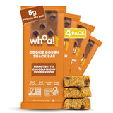 Barre WHOA! DOUGH aux pépites chocolat, collation gourmande et pratique.