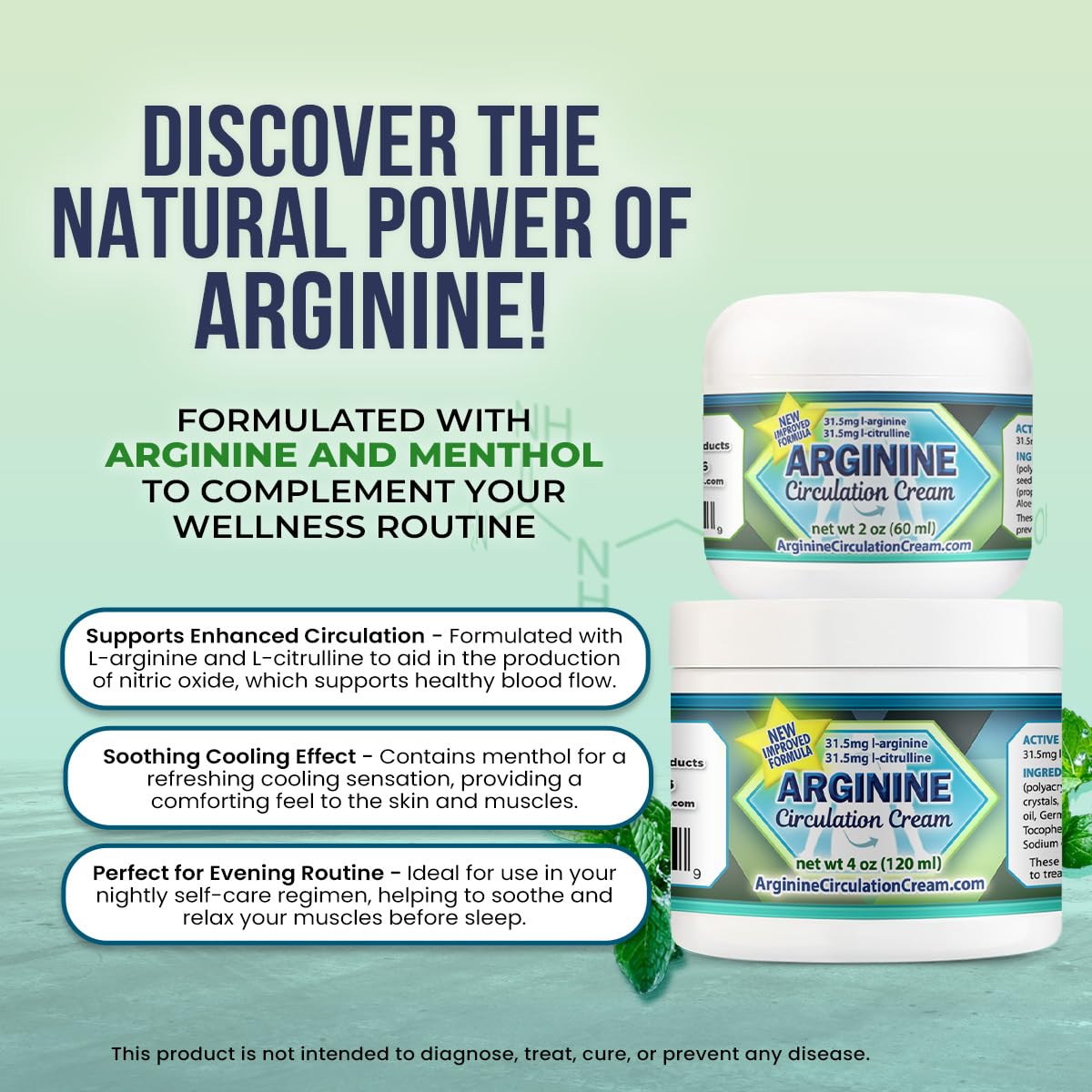 Application de la crème Circulation Arginine Whole Family sur les jambes