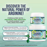 Application de la crème Circulation Arginine Whole Family sur les jambes