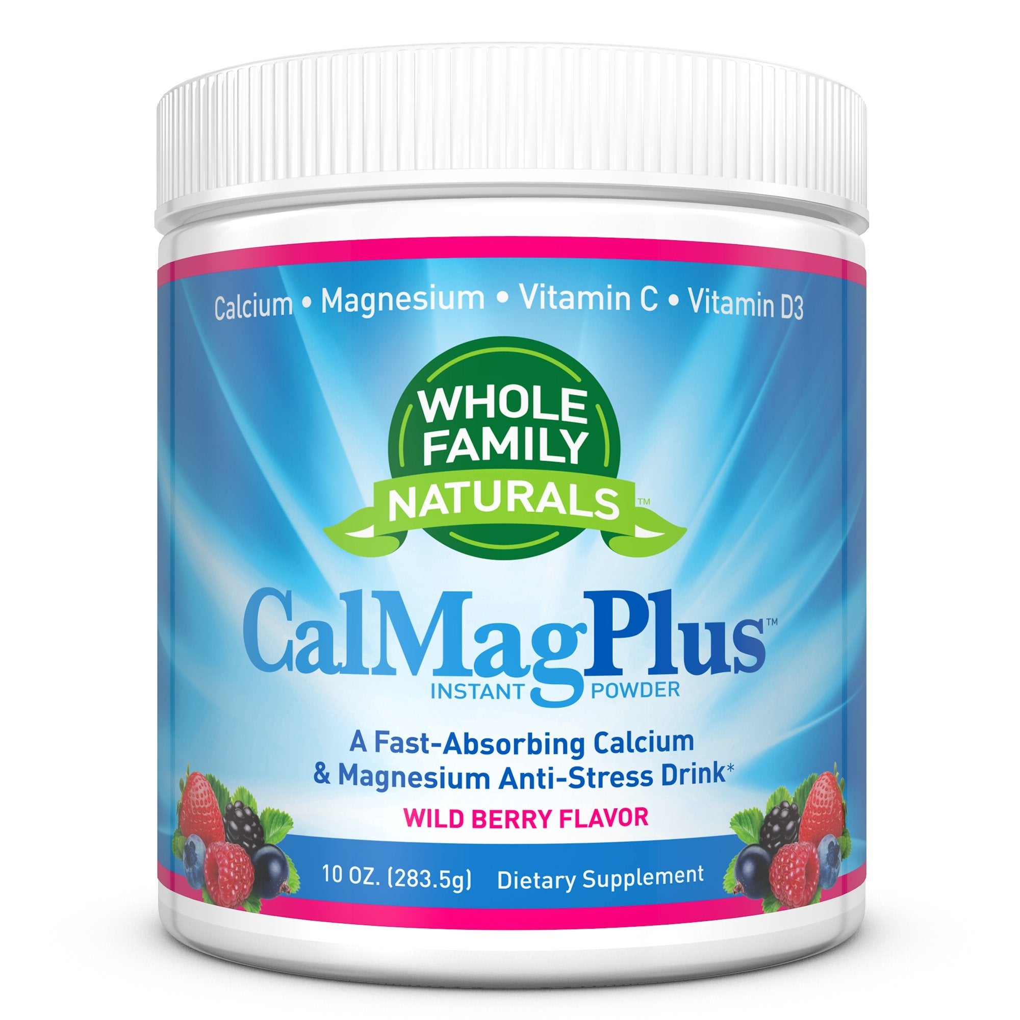 CalMag Plus Whole Family Naturals en bouteille pratique pour toute la famille