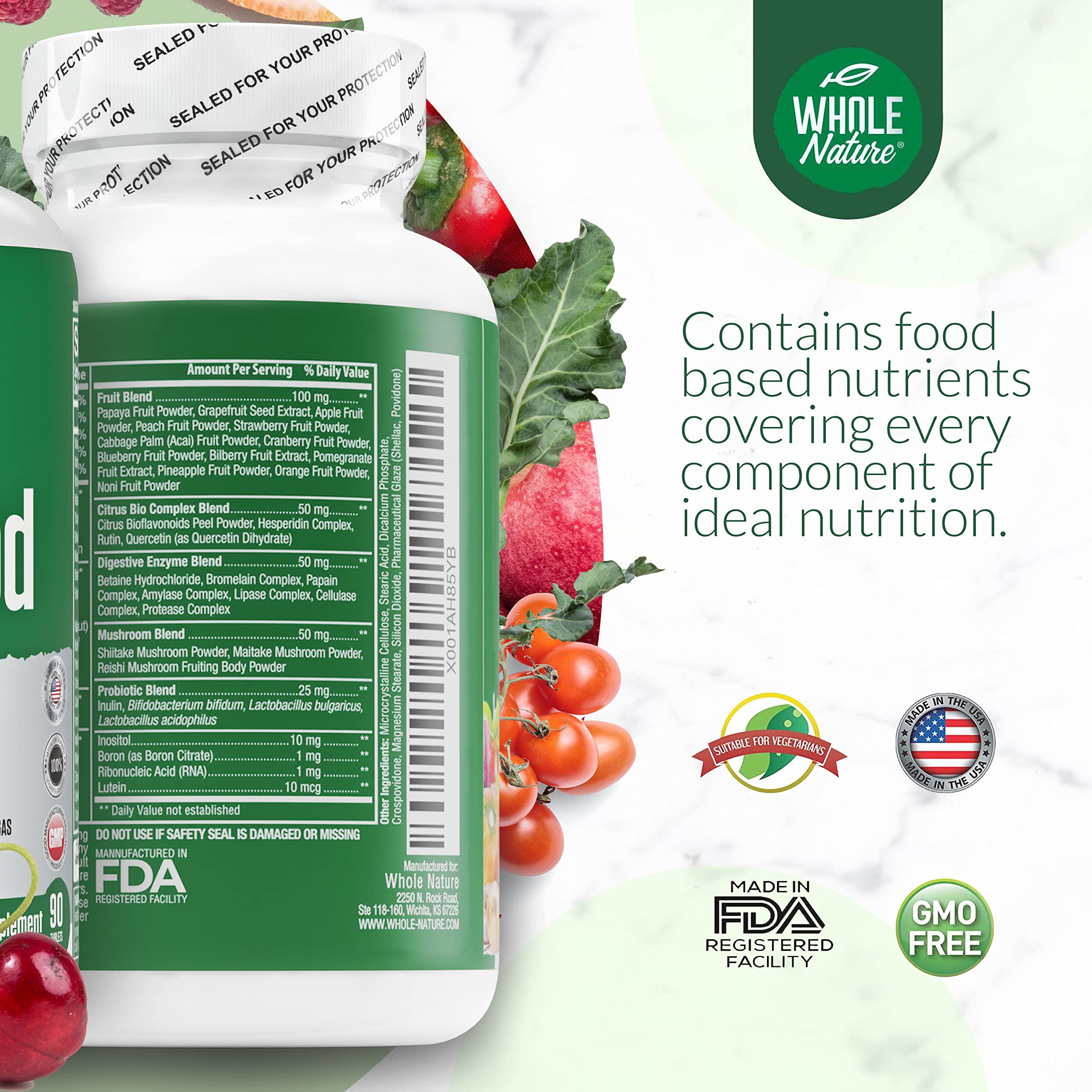 Whole Nature oméga-3 pour le soutien des membranes cellulaires.