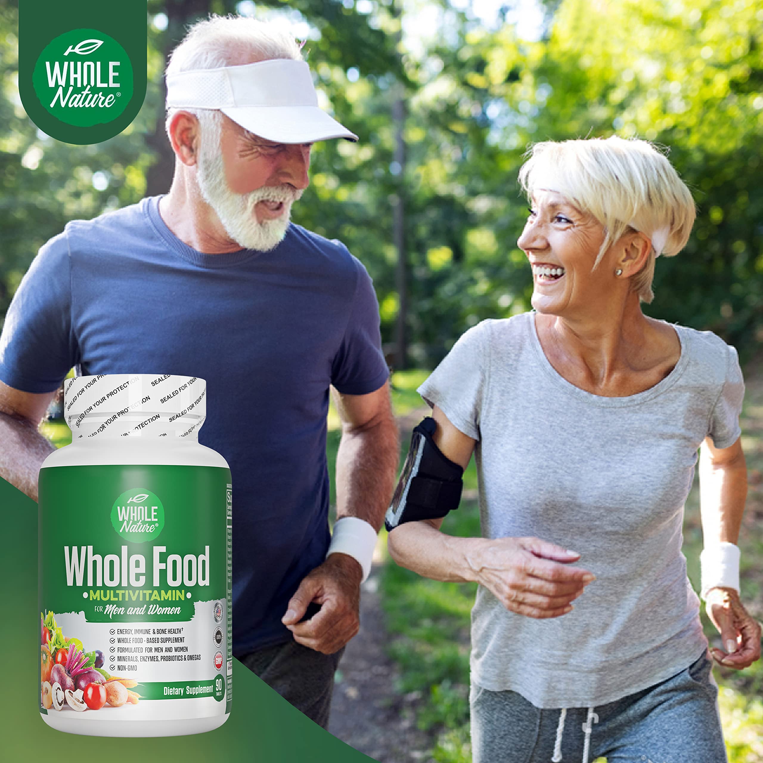 Whole Nature trois comprimés quotidiens assurent une nutrition complète.