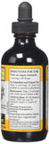 Whole World Botanicals Royal Allergy & Lung Double Strength – étiquette lisible indiquant les ingrédients