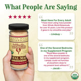 Royal Maca Poudre Whole World Botanicals, boîte de 175 g pratique et durable.