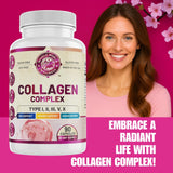 WHOLE WORLD WELLNESS Collagen Complex - Capsules, apport de collagène facilement intégrable.