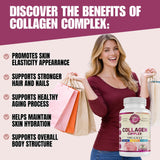 WHOLE WORLD WELLNESS Collagen Complex - Etiquette, informations claires sur les types de collagène.