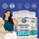 Ingrédients naturels et sans allergènes: probiotiques Whole World Wellness purs.