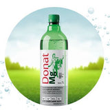 Donat Mg eau naturelle — bulles apparentes soulignant sa pétillance naturelle.