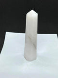 Wholesale Gem Shop choix d’une pièce unique en quartz des neiges obélisk 70 mm.