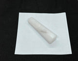 Wholesale Gem Shop lumière reflétée sur l'obélisque de quartz des neiges 70 mm.