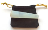 Wholesale Gem Shop obélisque sélénite 70 mm, support Feng Shui pour équilibre énergétique.