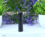 GEMSCITE obélisque tourmaline noire 3 pouces, support décoratif et énergie apaisante.