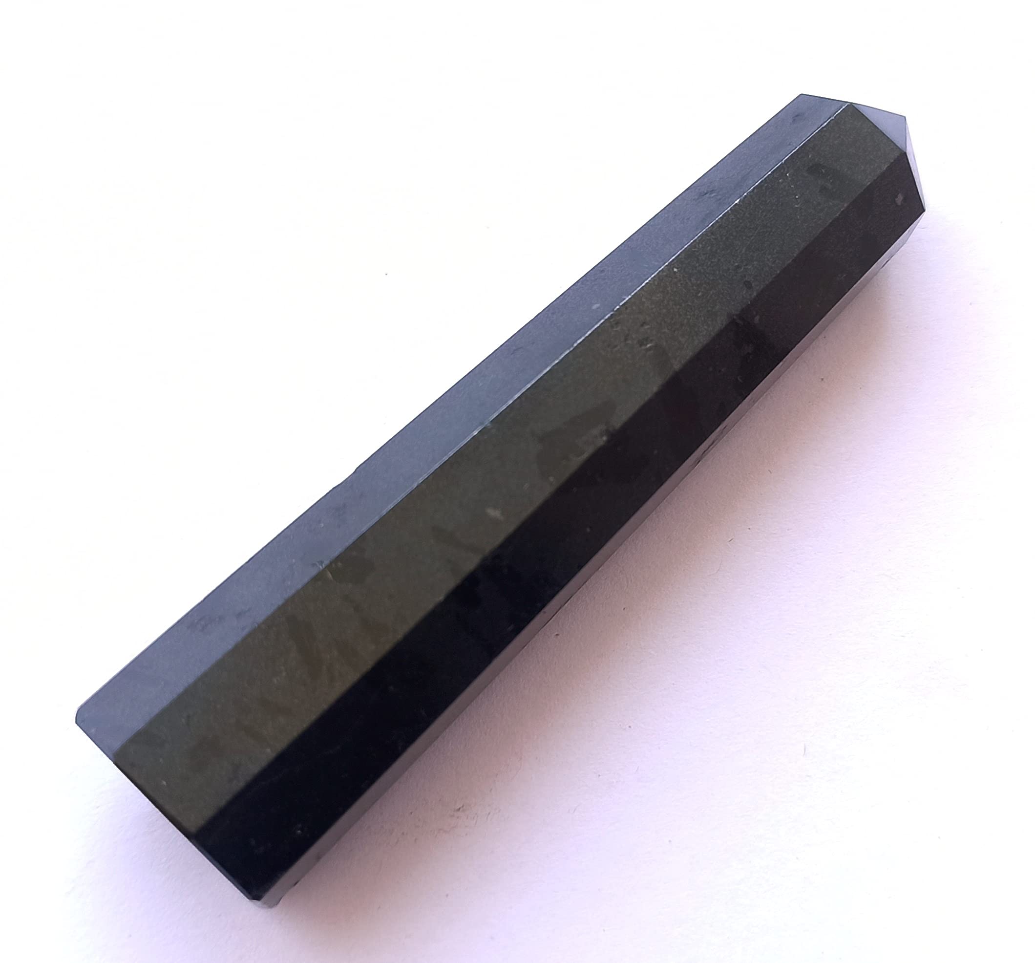 Wholesale Gem Shop GEMSCITE, pierre naturelle tourmaline noire 3 pouces, utile en Feng Shui.