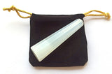 Wholesale Gem Shop obélisque sélénite 70 mm, énergie protectrice et décor élégant.