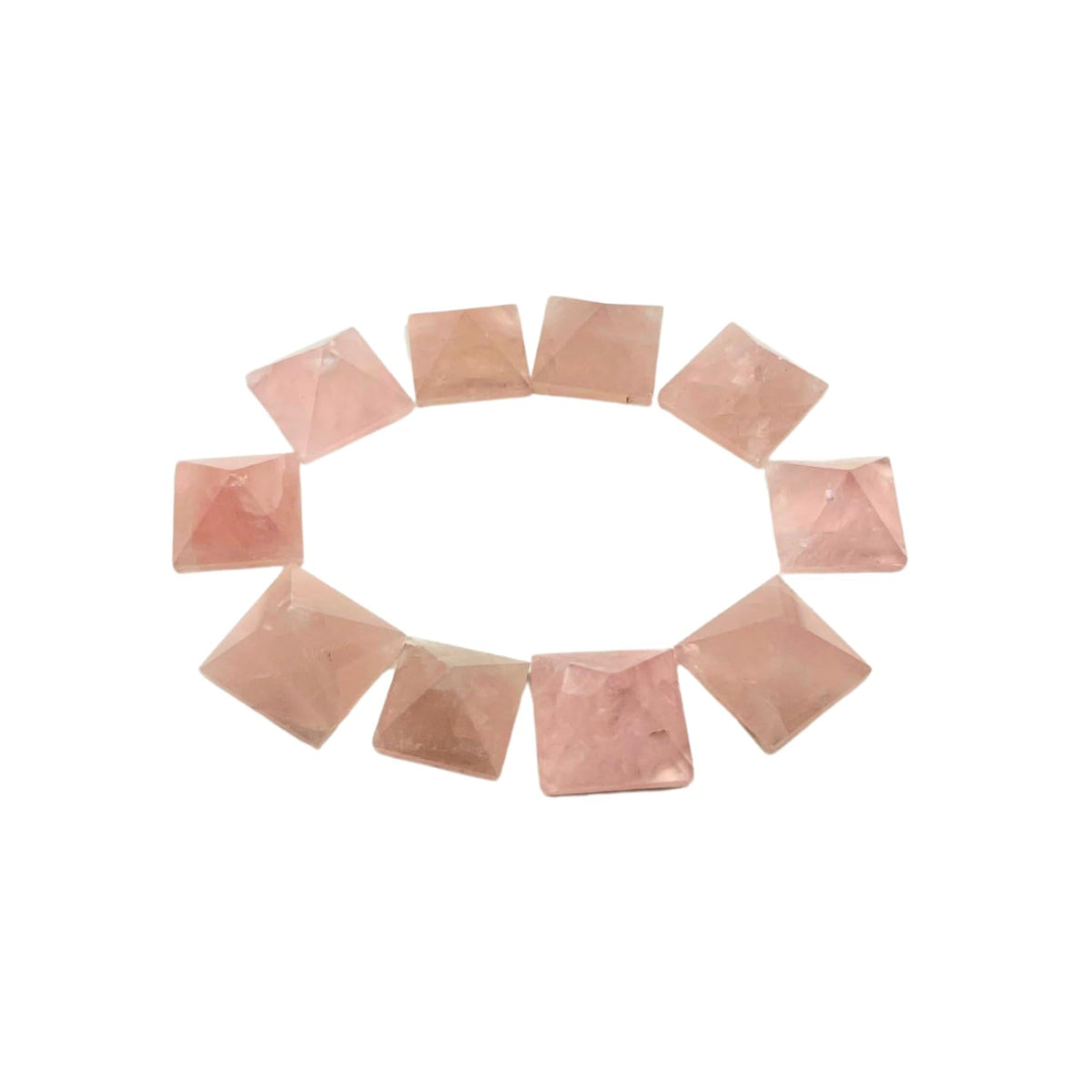 Wholesale Gem Shop - pyramide quartz rose pour méditation et concentration