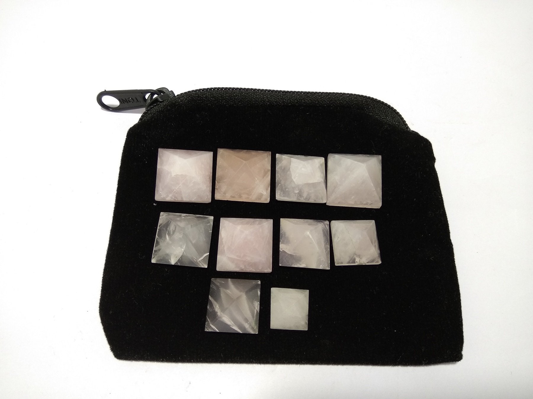 Wholesale Gem Shop - pyramide quartz rose, apporte harmonie émotionnelle