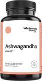 Capsules d'ashwagandha Wholesome Story 300 mg pour le bien-être quotidien.