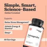 Bouteille végan d’ashwagandha Wholesome Story pour une routine pratique.