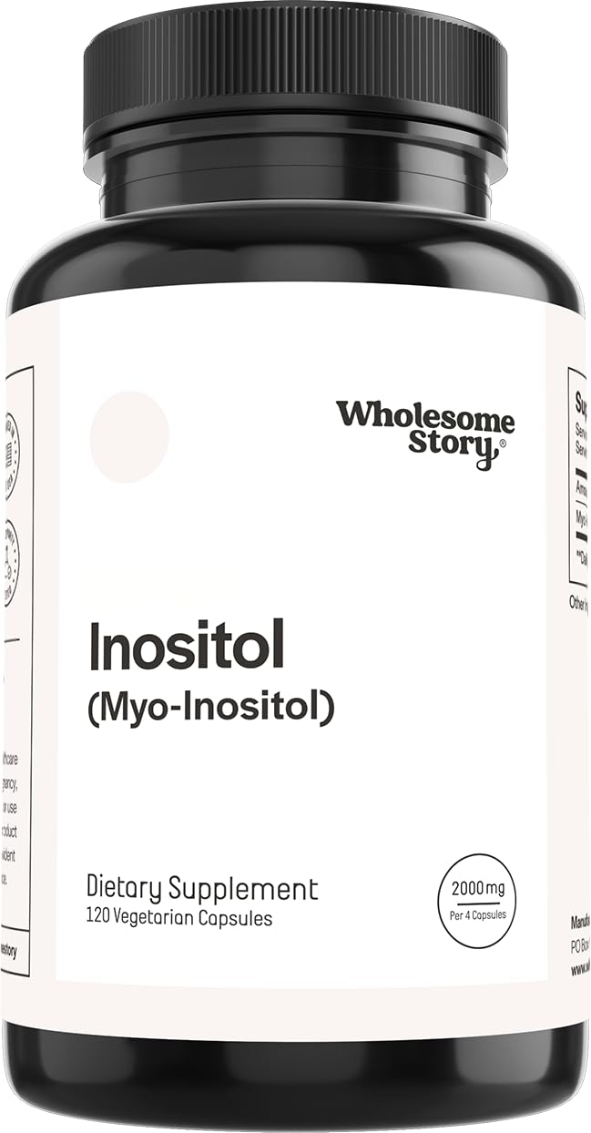 Wholesome Story Myo-Inositol bouteille : soutien potentiel à l équilibre hormonal