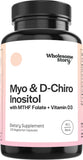 Wholesome Story Myo-Inositol: bouteille montrant le complément pour l’équilibre hormonal.