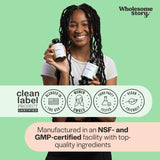 Wholesome Story Saw Palmetto, capsule végane, simplicité d’incorporation dans la routine beauté.