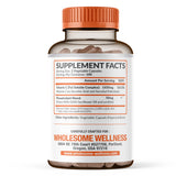 Wholesome Wellness Liposomal Vitamin C – capsules végétales prêtes à avaler, usage quotidien.