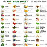 Wholesome Wellness – minéraux végétaux: calcium, magnésium, zinc et potassium.