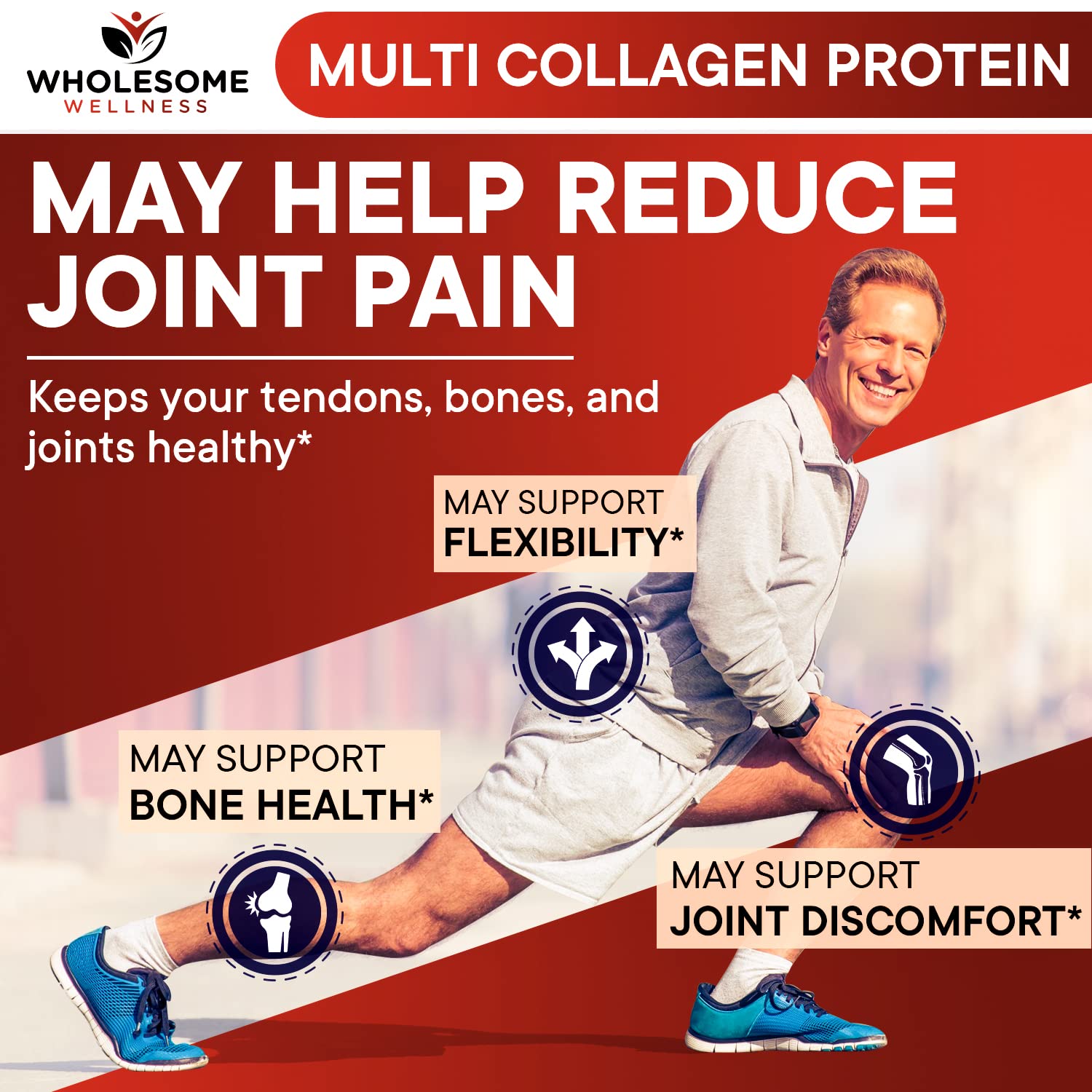 Wholesome Wellness Preparation-eau-smoothie, utilisation simple et rapide.