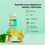 Wholier capsules véganes menthe poivrée – relief quotidien