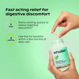 Wholier capsules-veganes-utilisation-quotidienne – routine digestive