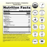 Wholier Protéine végétale mélange smoothie fruits: idéal avec fruits frais pour petit-déjeuner.