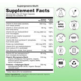 Utilisation quotidienne simplifiée avec Wholier Supergreens Multi, nutriments essentiels.