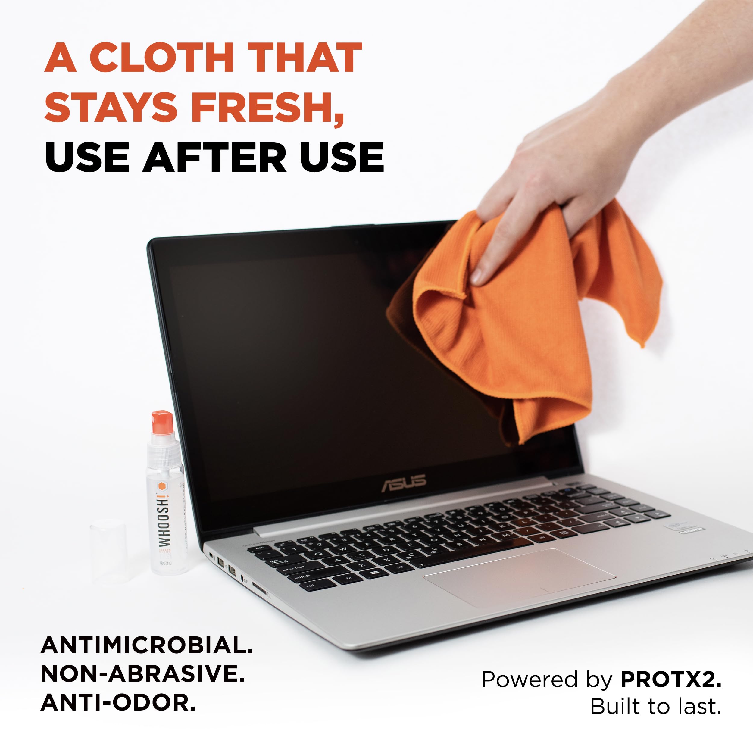 WHOOSH Screen Shine Go pack 2, idéal pour partager ou voyager.
