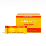 Barre Why Bars Mango Ginger, énergie pratique pour l'effort physique.