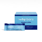 Barre Why Bars saveur myrtille, énergie durable pour l'entraînement.