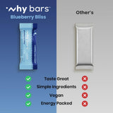 Version bio sans gluten et végan de Why Bars.