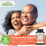 Why Not Natural – capsules de berberine, antioxydant puissant et soutien métabolique