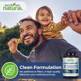 Why Not Natural: capsules visibles pour articulations et flexibilité.