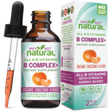 Why Not Natural Gouttes B-Complexe en bouteille prête pour l’usage quotidien.