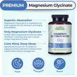 Capsules véganes Why Not Natural Magnésium Glycinate, sans remplissages, confort digestif.
