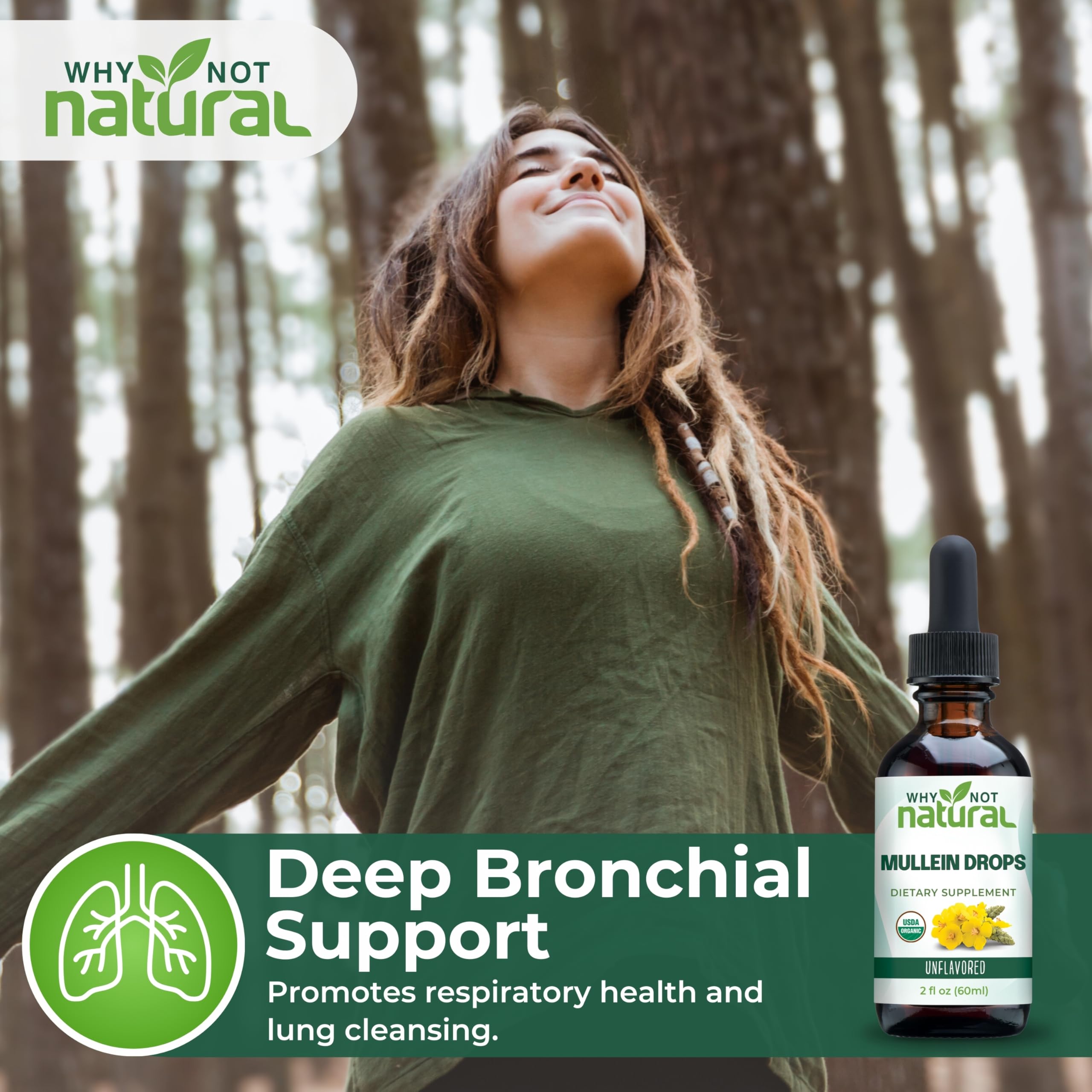 Routine nocturne Molène Why Not Natural, soutien potentiel pour le confort respiratoire.
