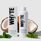 WHYTE Huile de tirage coco - bouteille prête à l’emploi, fraîcheur durable