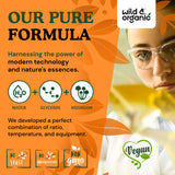 Emballage du produit Wild & Organic Chaga Drops prêt à utilisation.