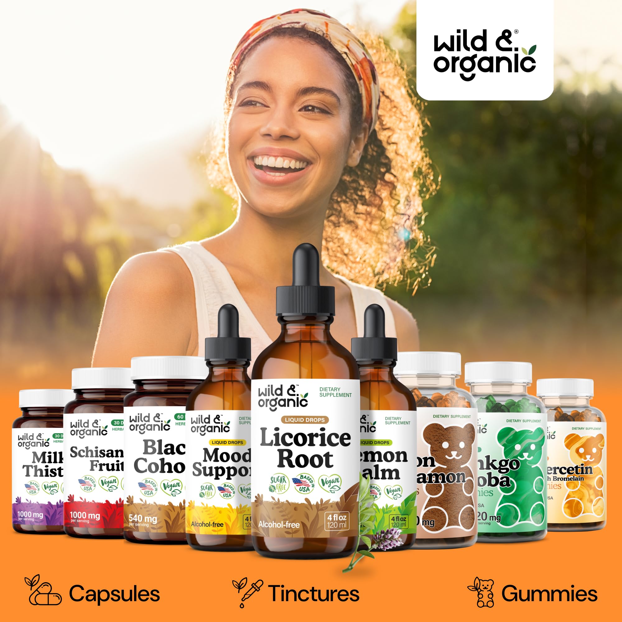 Wild & Organic douceur naturelle sans sucre – arôme agréable et sans sucre ajouté.