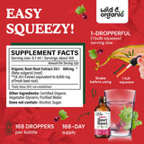 Wild & Organic, étiquette Vegan Sans Alcool, choix éthique et pur.